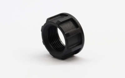 PORCA 1″ BSP COM ENCOSTO EM NYLON