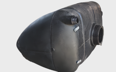 Tanque 400l com água limpa de 8l