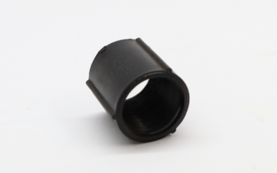 Luva PVC Com Rosca Preta 3/4