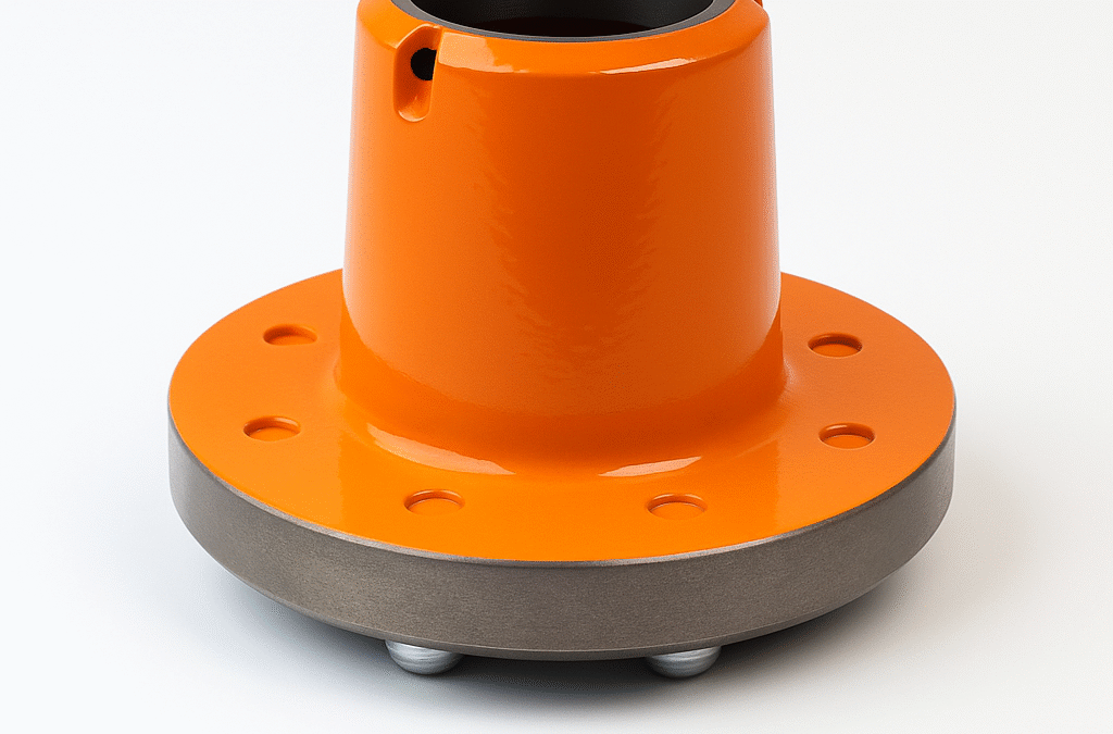 Cubo Entalhado 6 estrias com Pino